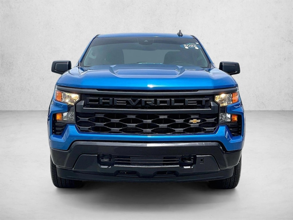 Certified 2022 Chevrolet Silverado 1500 Custom Truck Crew Cab