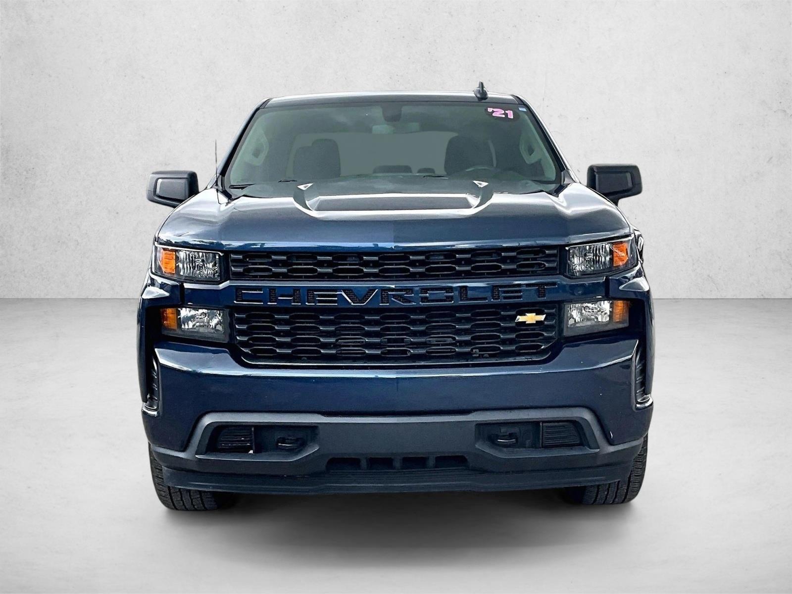 Used 2021 Chevrolet Silverado 1500 Custom Truck Crew Cab