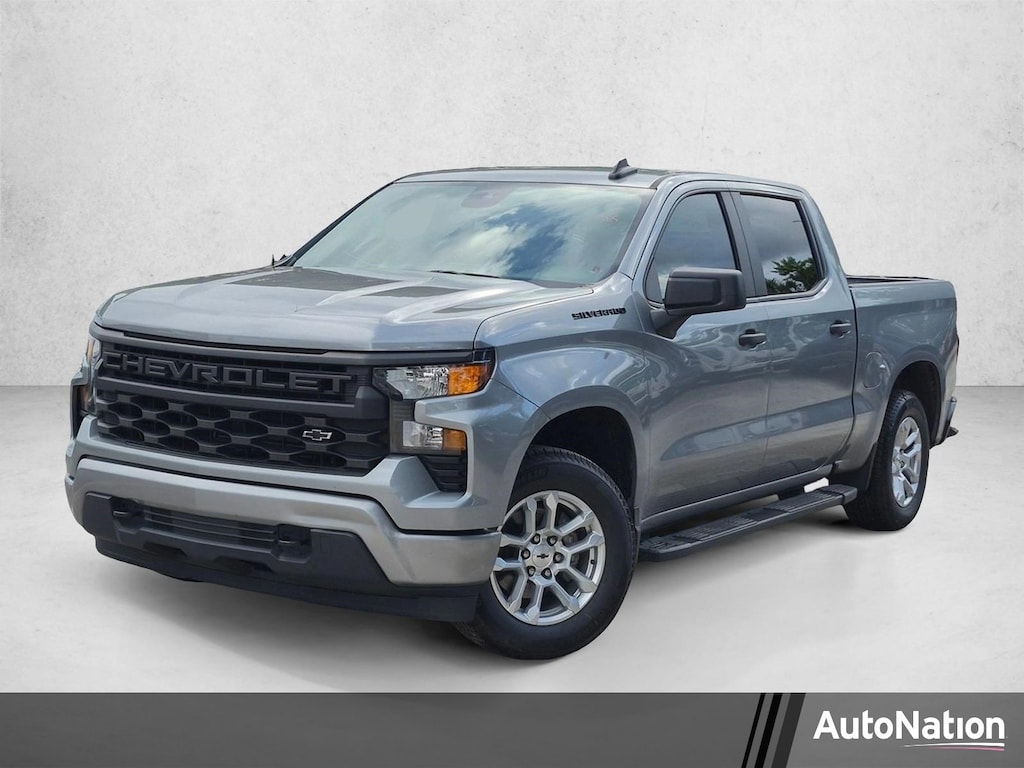 Used 2024 Chevrolet Silverado 1500 Custom Truck Crew Cab