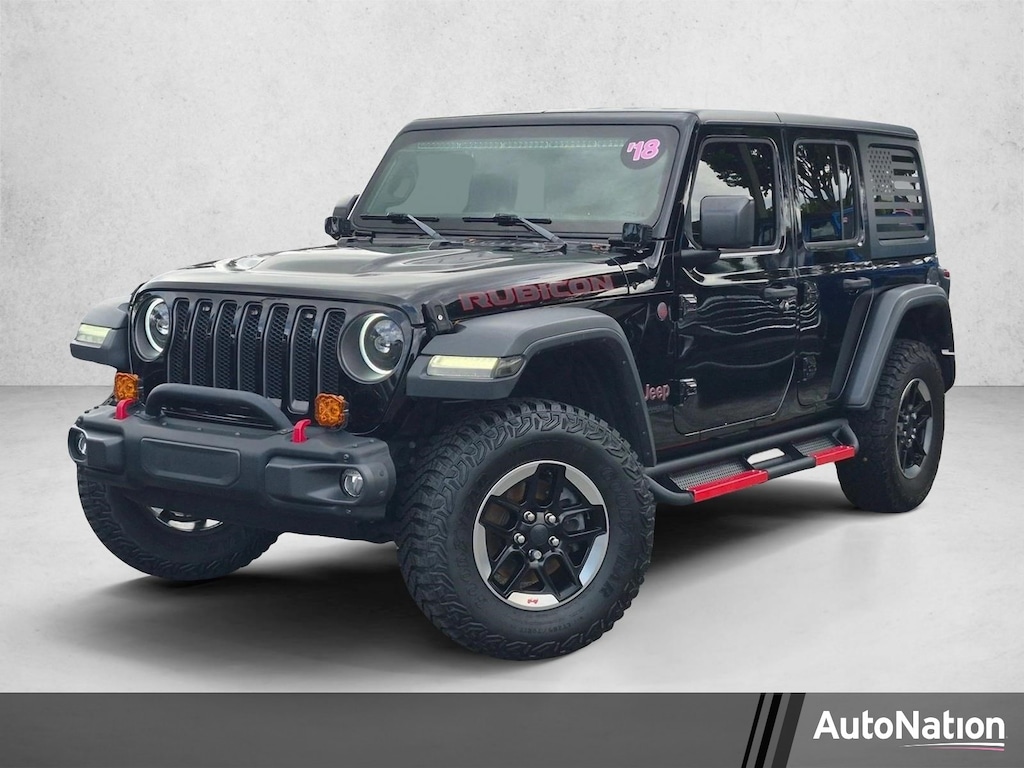 Used 2018 Jeep Wrangler Rubicon SUV