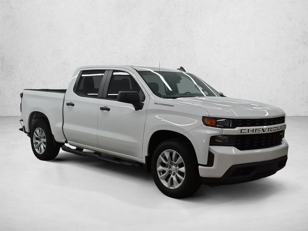 Used 2021 Chevrolet Silverado 1500 Custom Truck Crew Cab