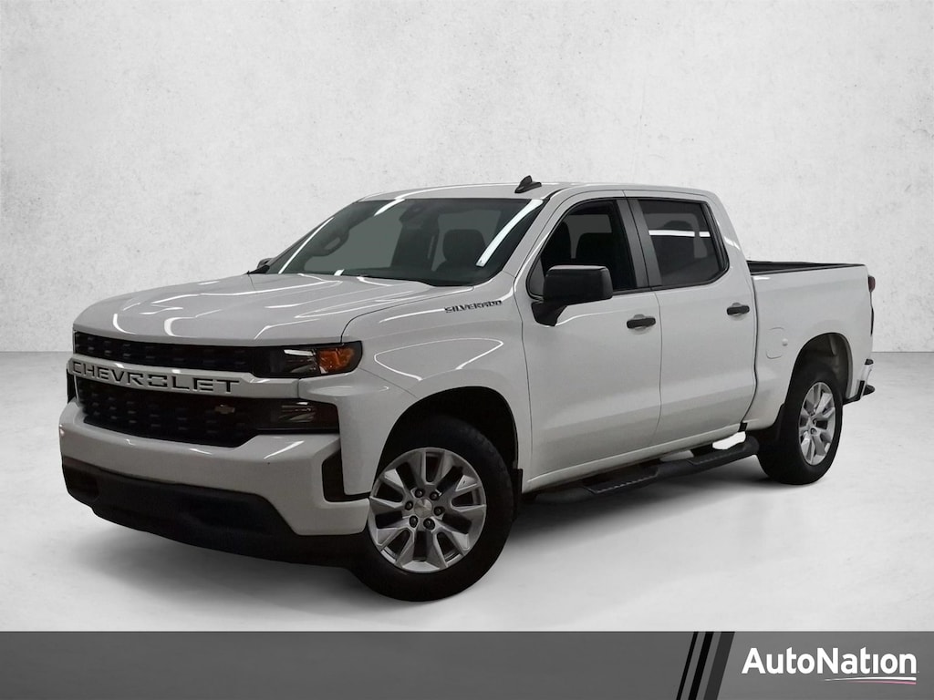 Used 2021 Chevrolet Silverado 1500 Custom Truck Crew Cab