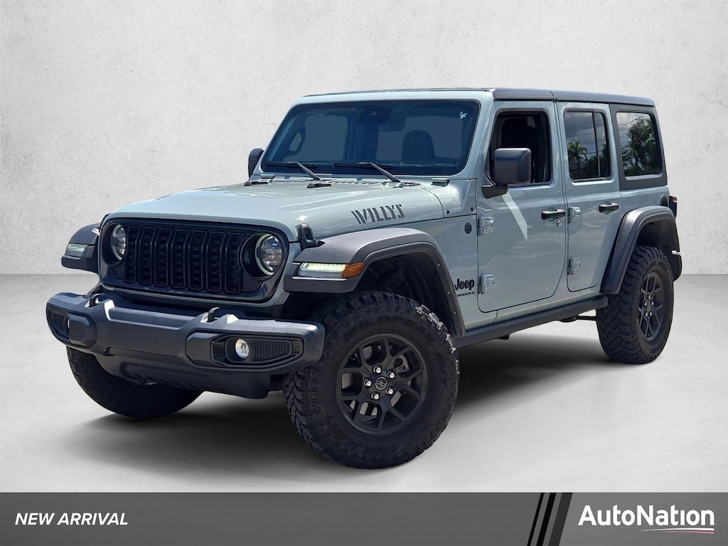 Certified 2024 Jeep Wrangler Willys SUV