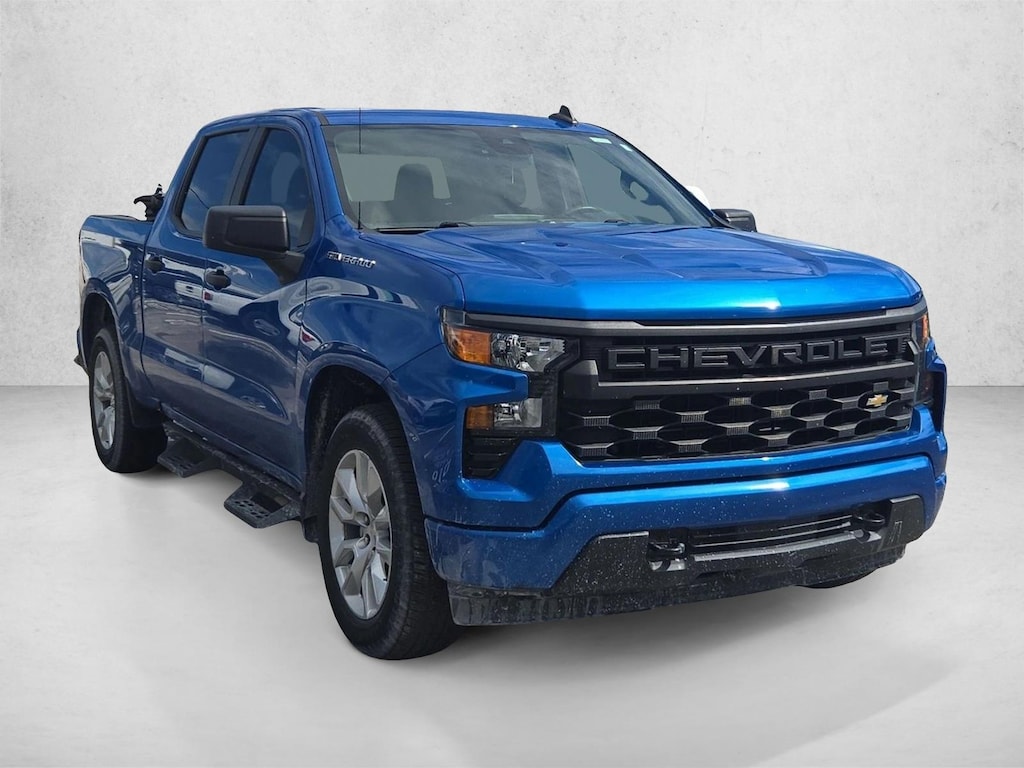 Certified 2023 Chevrolet Silverado 1500 Custom Truck Crew Cab