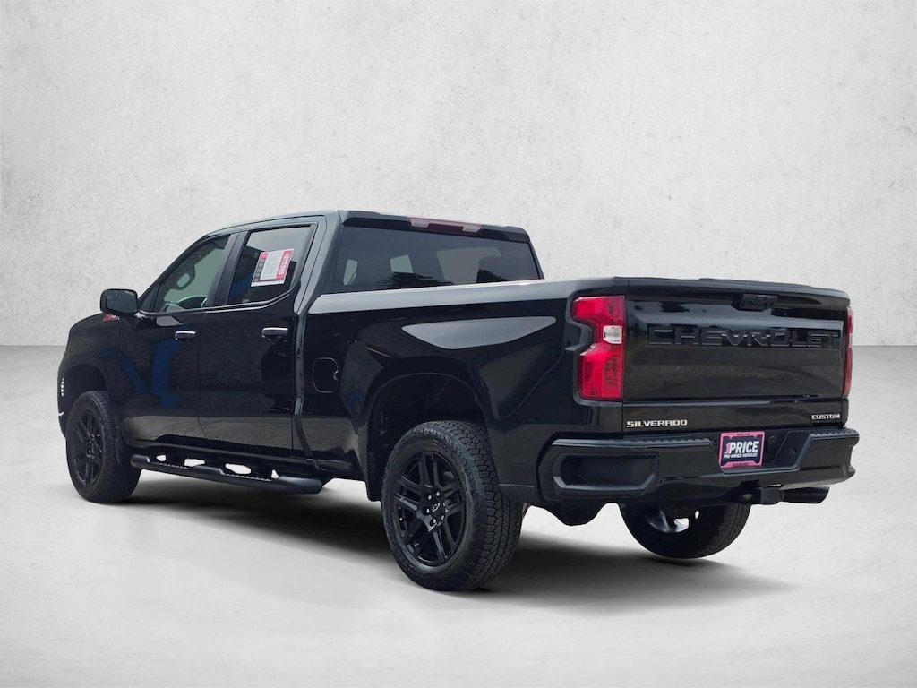 Certified 2025 Chevrolet Silverado 1500 Custom Trail Boss Truck Crew Cab