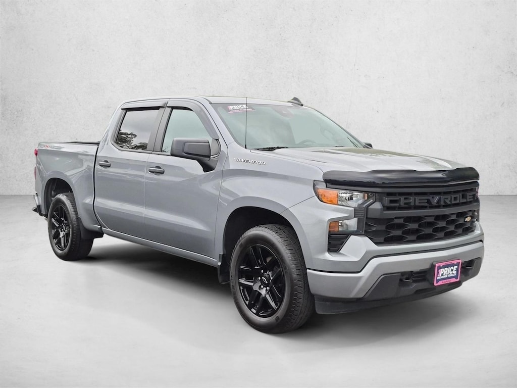 Used 2024 Chevrolet Silverado 1500 Custom Truck Crew Cab