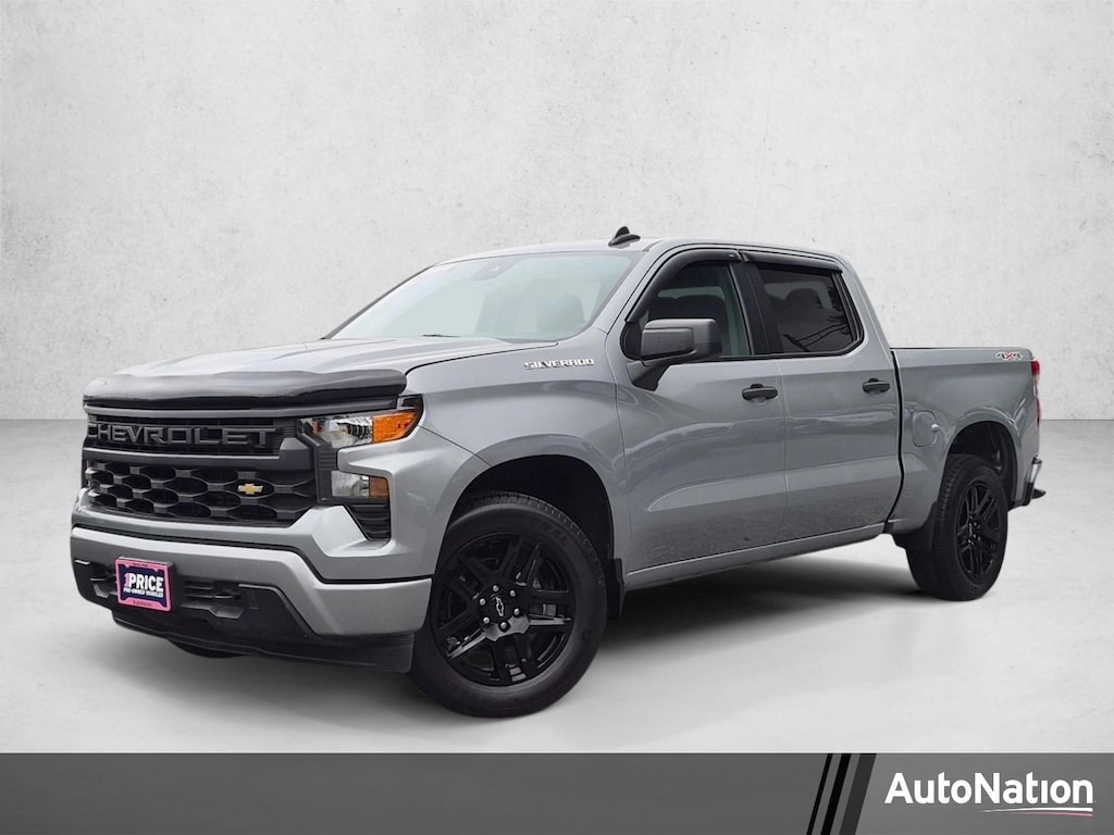 Used 2024 Chevrolet Silverado 1500 Custom Truck Crew Cab