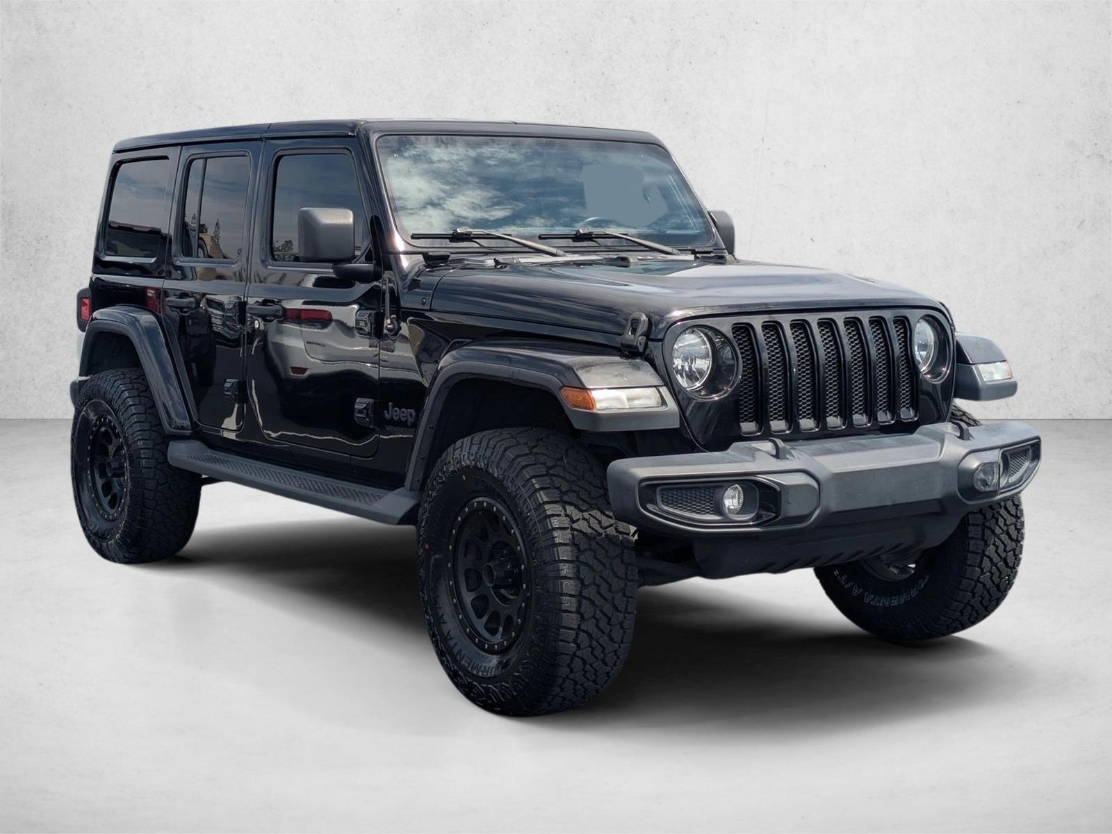 Used 2021 Jeep Wrangler Unlimited Sahara Altitude SUV
