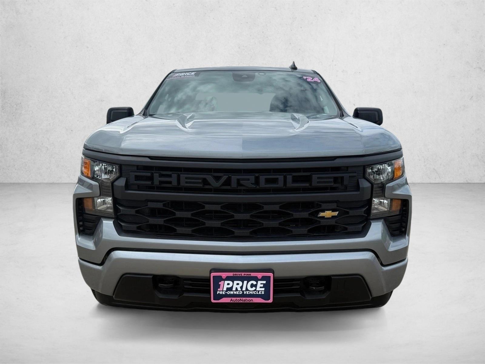 Used 2024 Chevrolet Silverado 1500 Custom Truck Crew Cab
