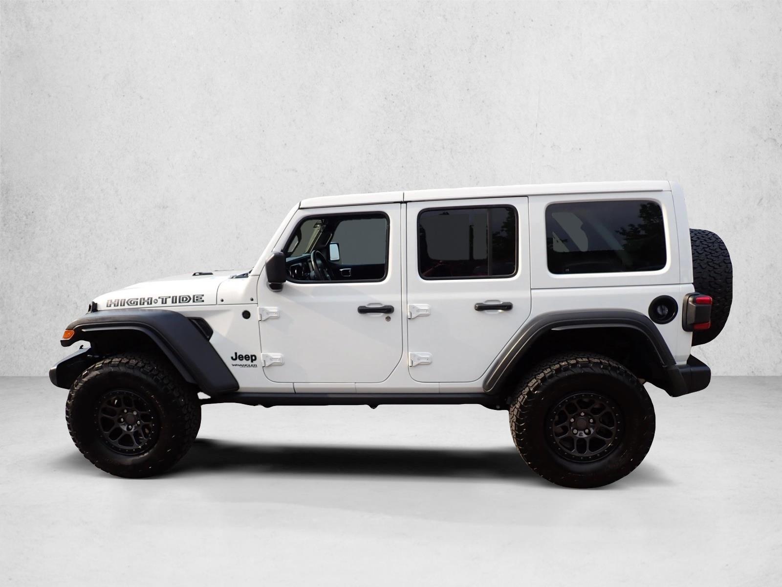 Used 2022 Jeep Wrangler Unlimited High Tide Sport Utility