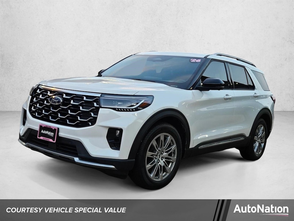 New 2026 Ford Explorer Platinum SUV