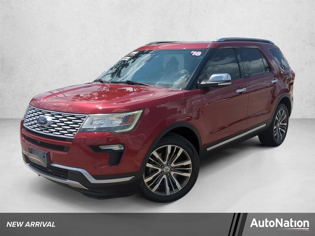 Used 2018 Ford Explorer Platinum SUV