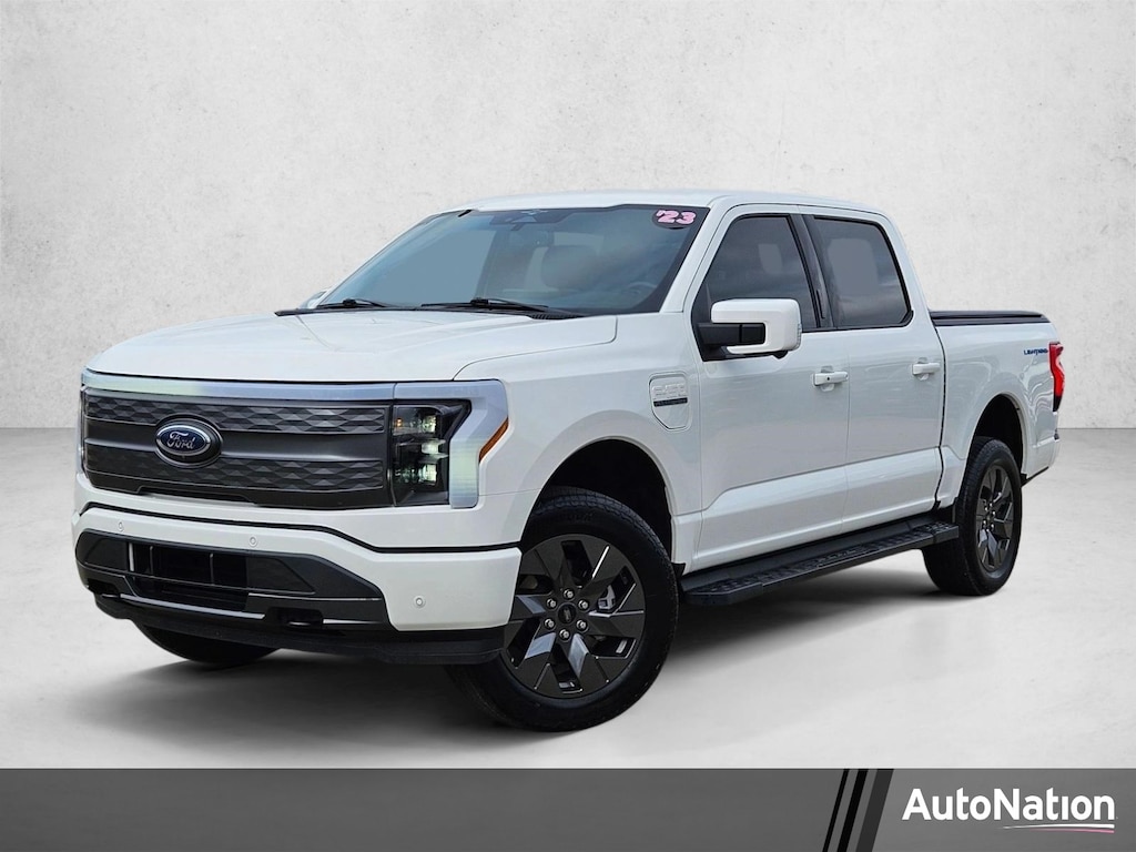 Used 2023 Ford F-150 Lightning LARIAT Truck SuperCrew Cab