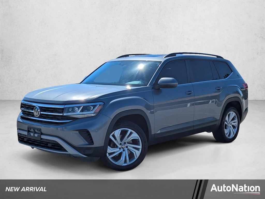 Used 2021 Volkswagen Atlas 2.0T SE w/Technology (2021.5) SUV