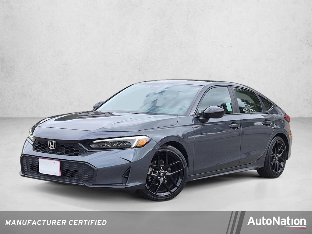 Certified 2025 Honda Civic Sport Hatchback