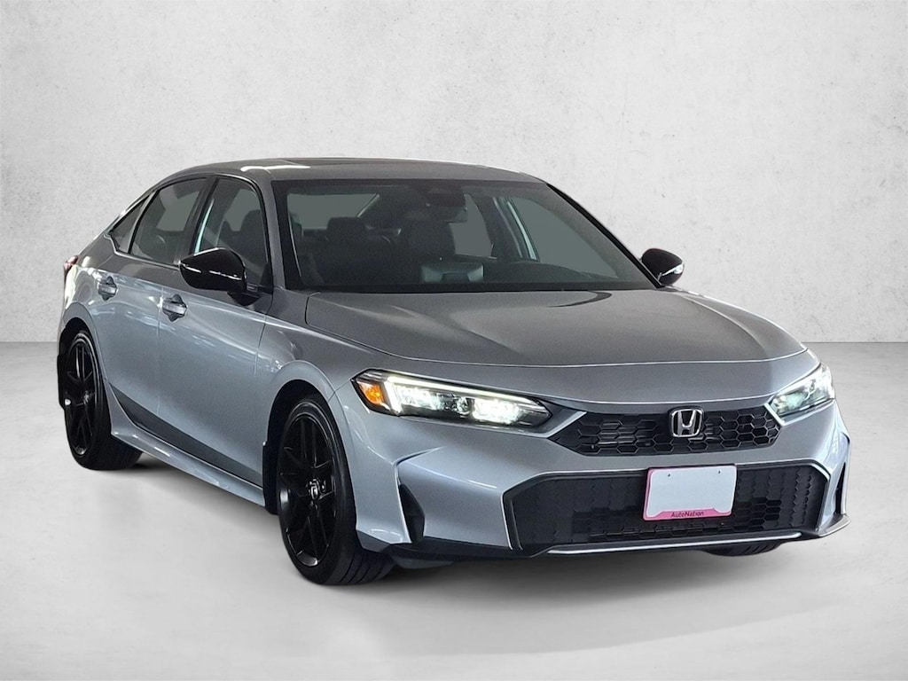Certified 2025 Honda Civic Sedan Hybrid Sport Touring Sport Touring CVT