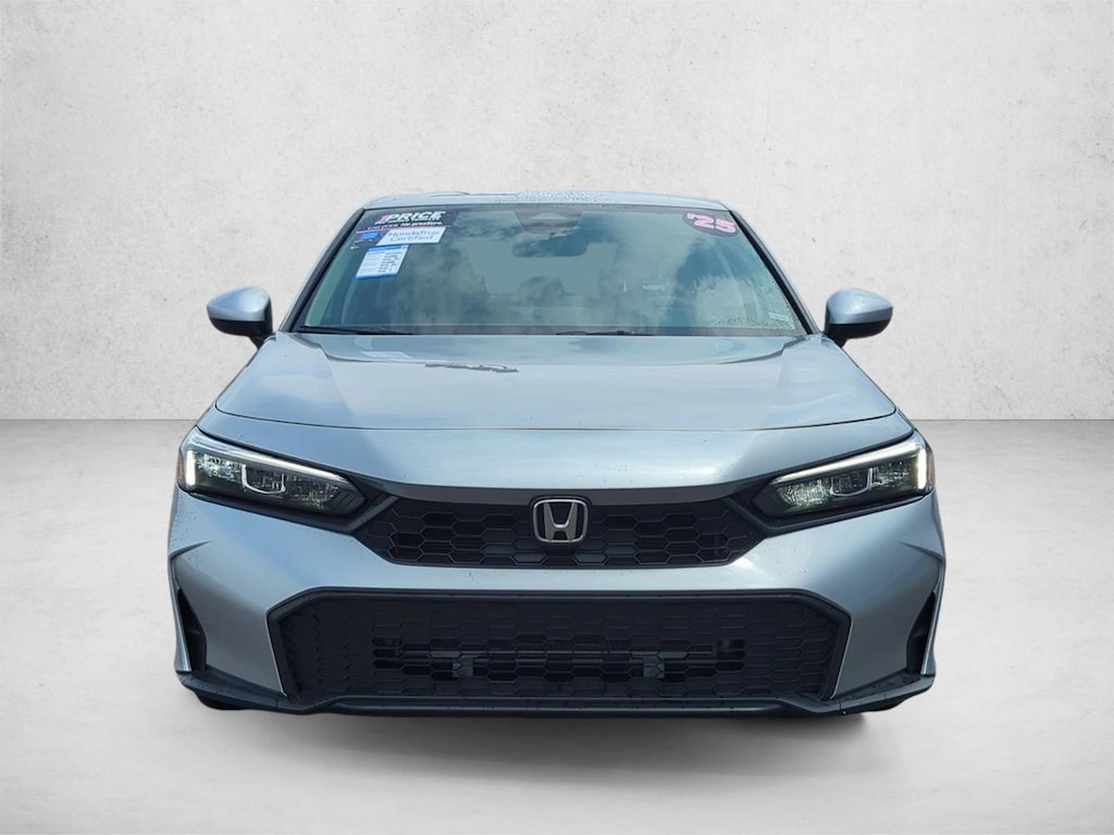 Certified 2025 Honda Civic LX Sedan