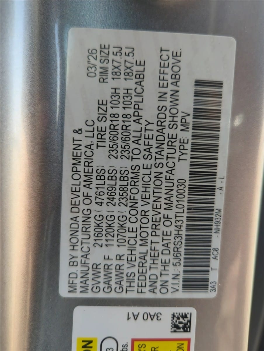 2026 Honda CR-V EX - Photo 25