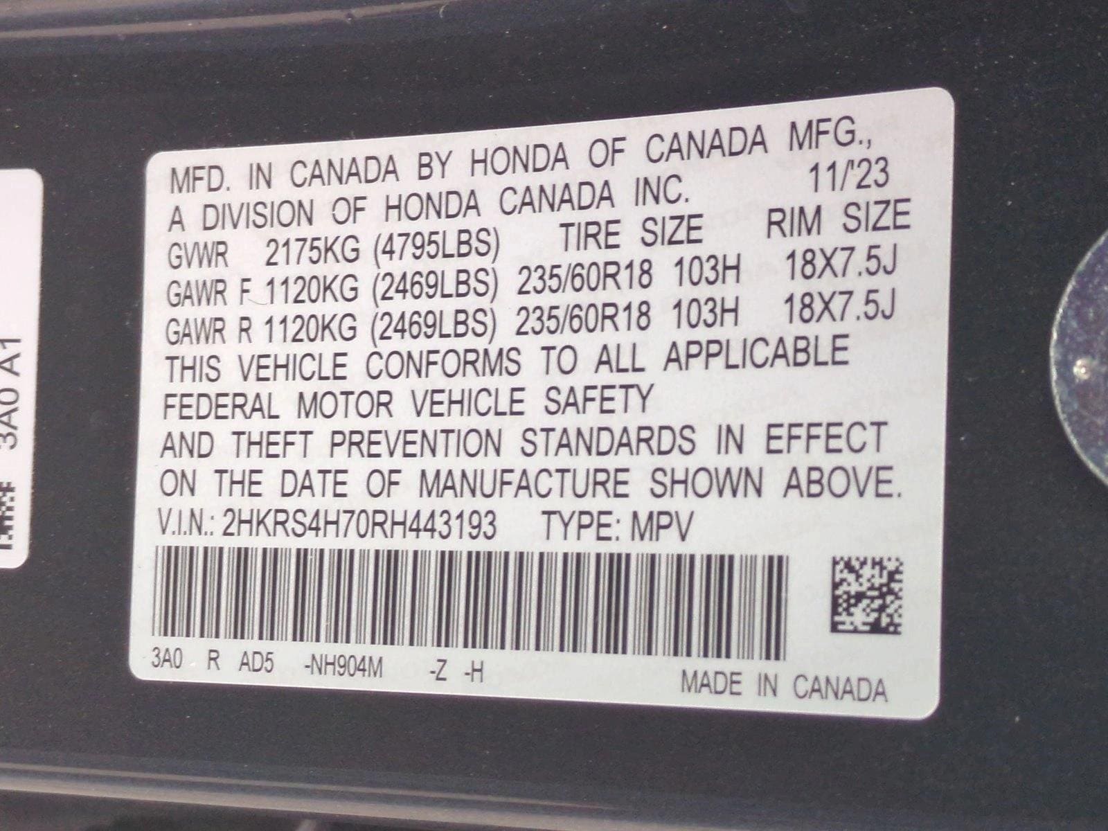 2024 Honda CR-V EX-L - Photo 25