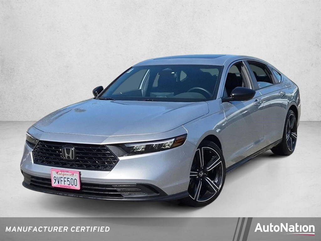 Certified 2025 Honda Accord Hybrid Sport Sedan