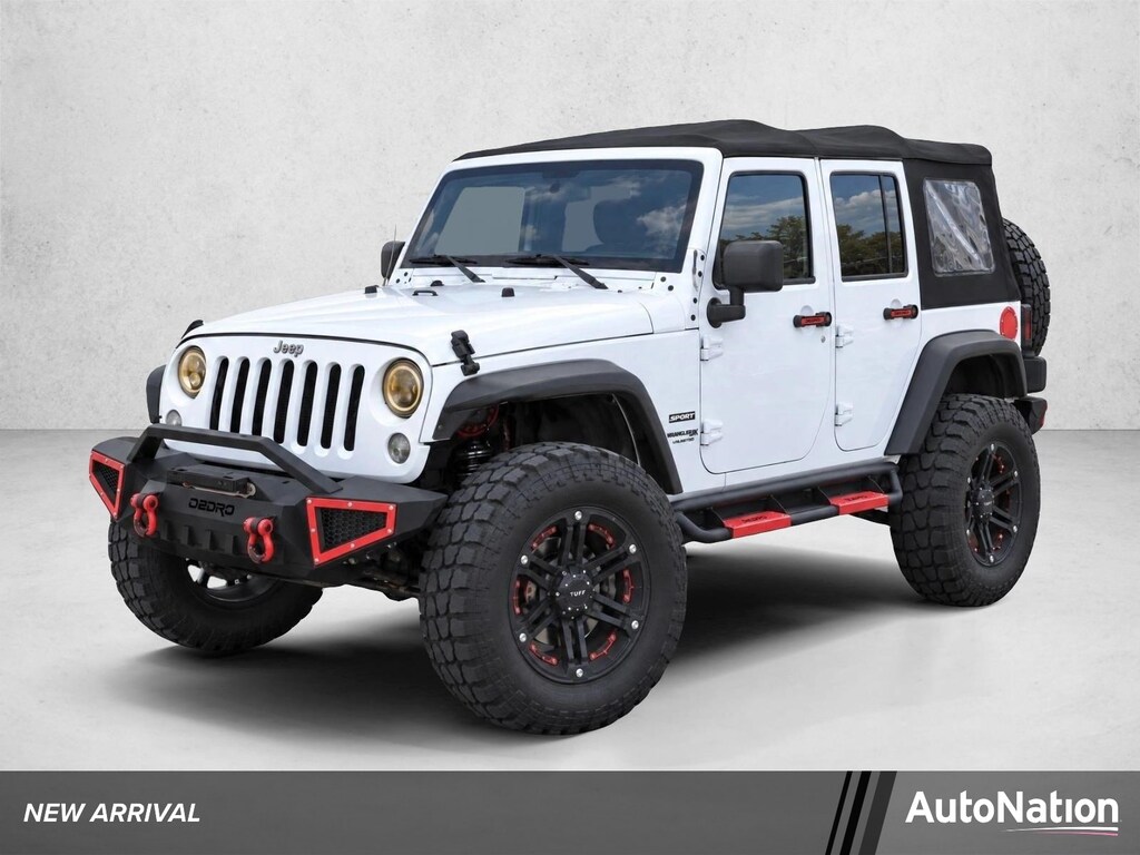 Used 2018 Jeep Wrangler JK Unlimited Sport 4x4 SUV