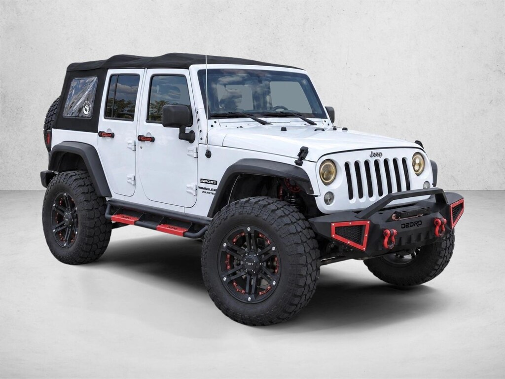 Used 2018 Jeep Wrangler JK Unlimited Sport 4x4 SUV