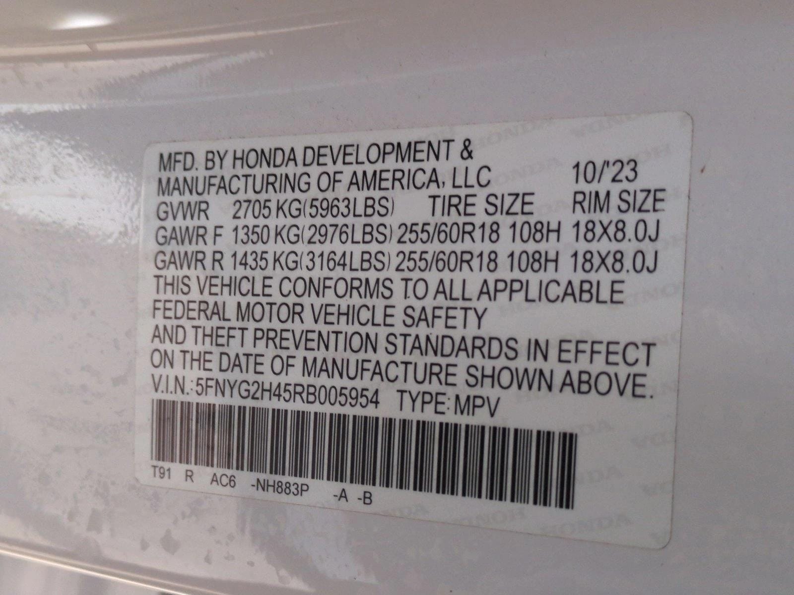 2024 Honda Pilot EX-L - Photo 25