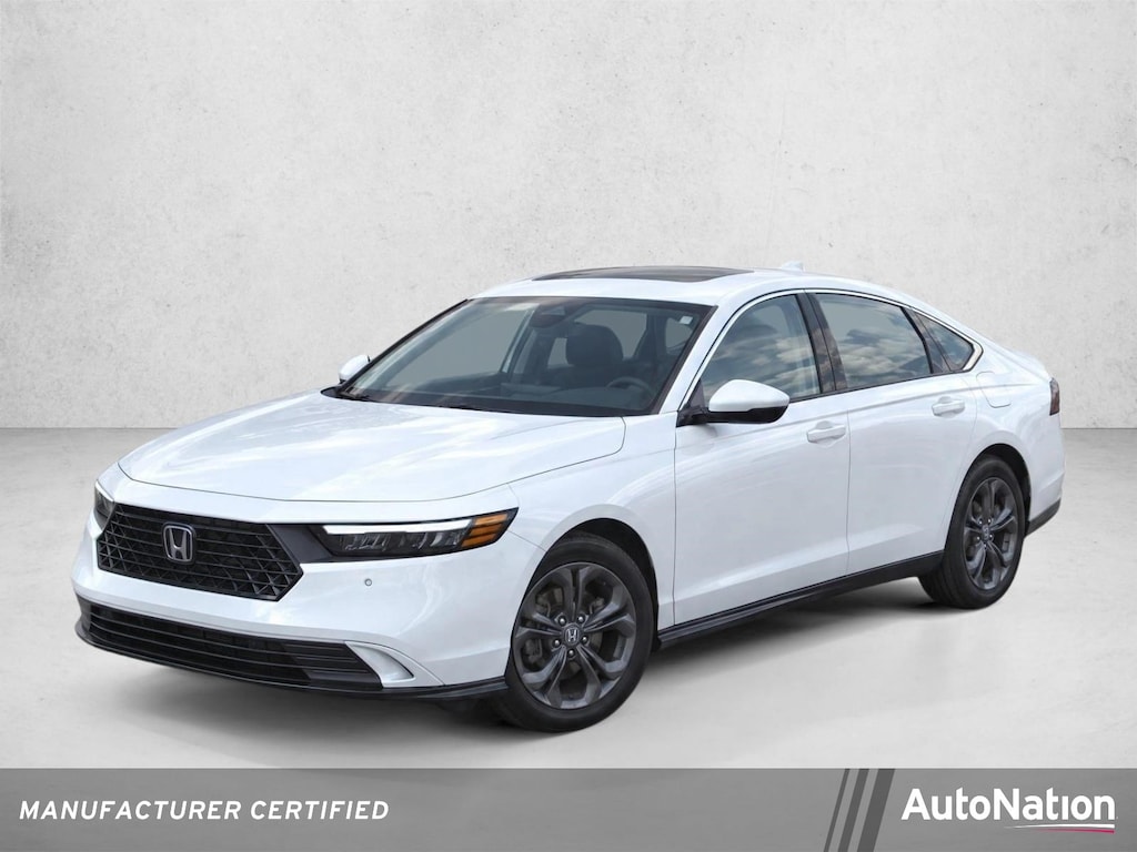 Certified 2024 Honda Accord Hybrid EX-L Sedan