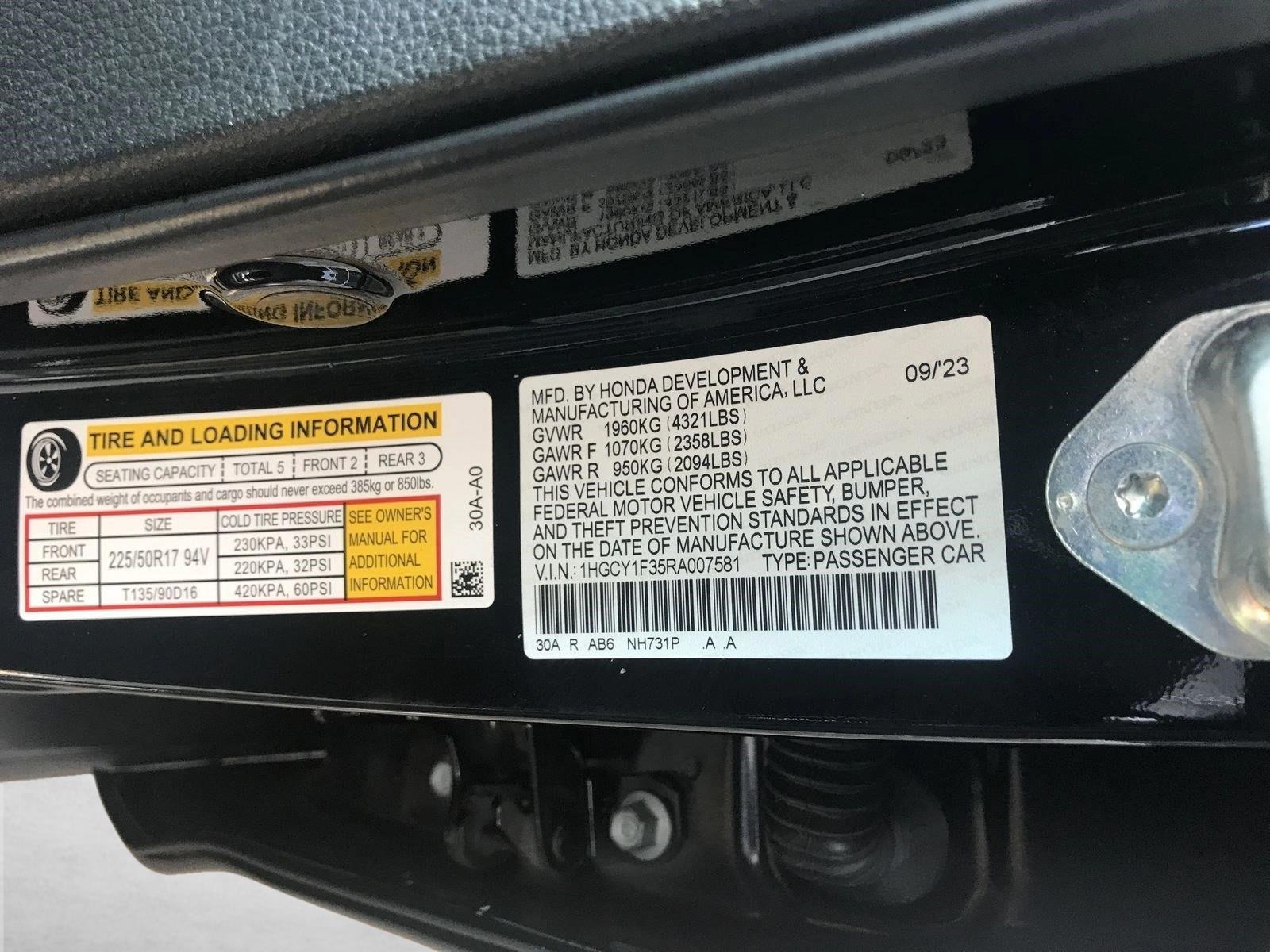 2024 Honda Accord EX - Photo 20