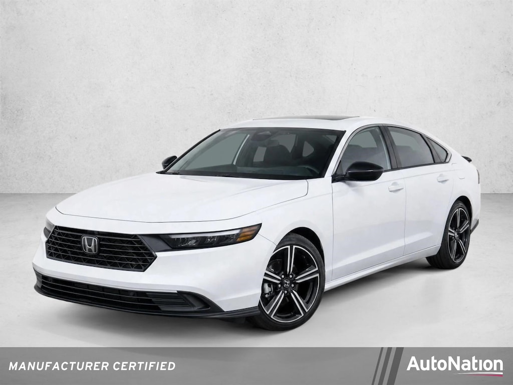 Certified 2023 Honda Accord Hybrid Sport w/BSI Sedan
