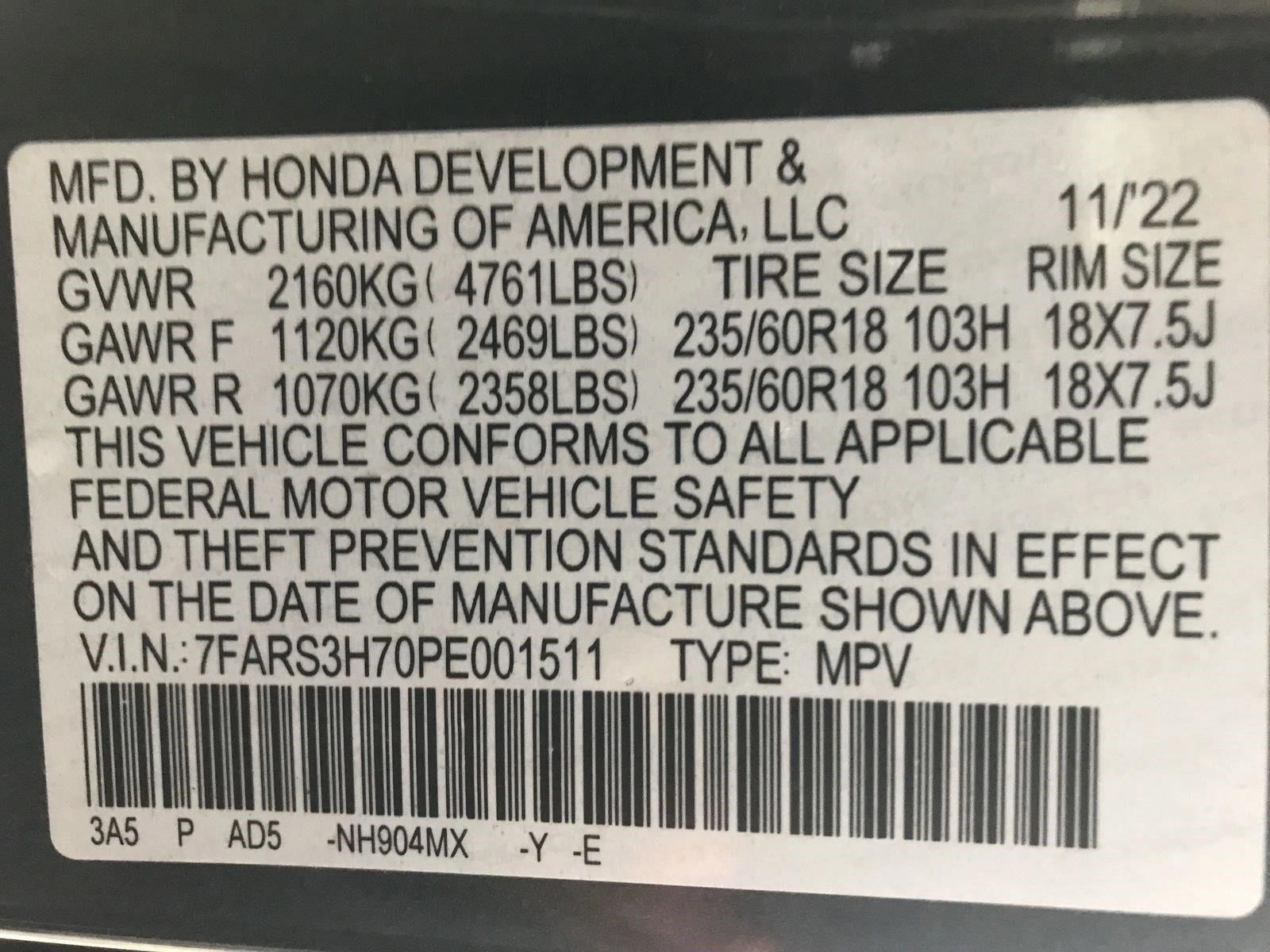 2023 Honda CR-V EX-L - Photo 22