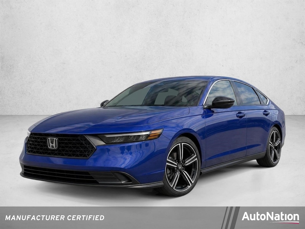 Certified 2023 Honda Accord Hybrid Sport w/BSI Sedan