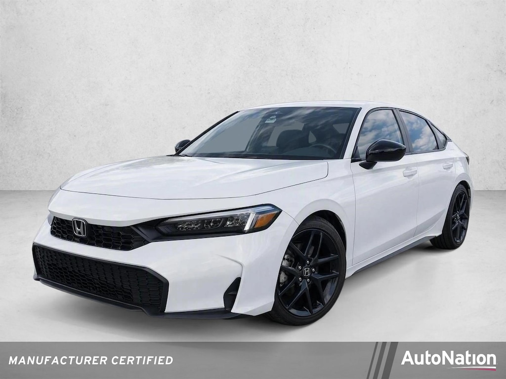 Certified 2026 Honda Civic Sport Hatchback