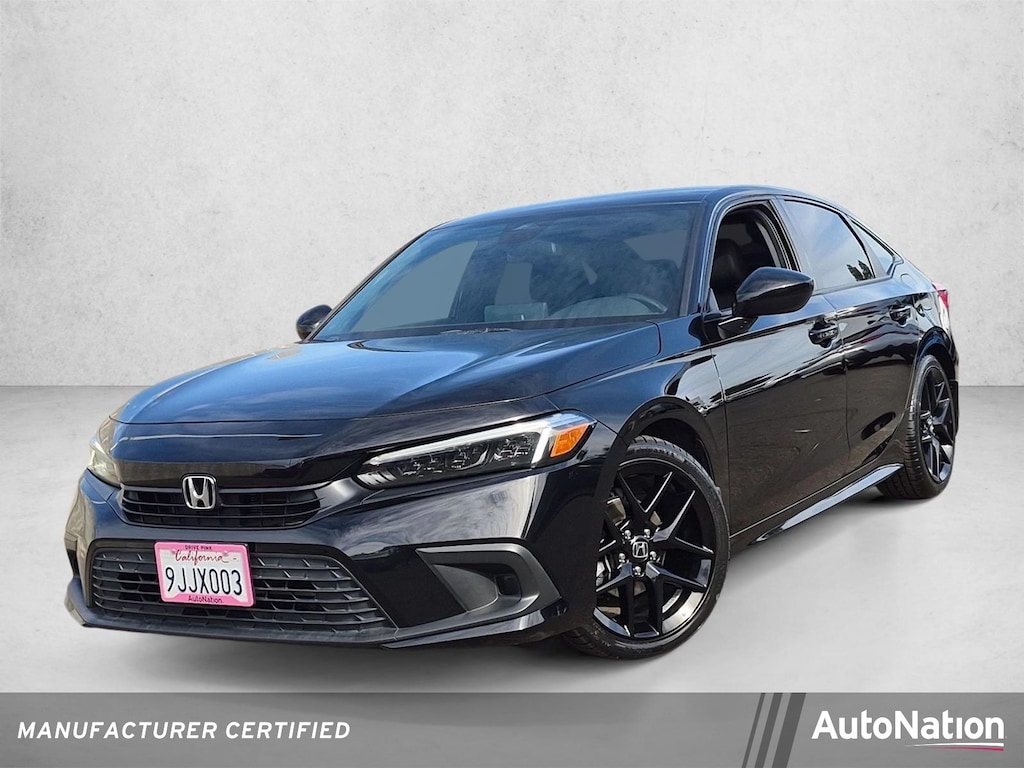 Certified 2024 Honda Civic Sedan Sport Sport CVT