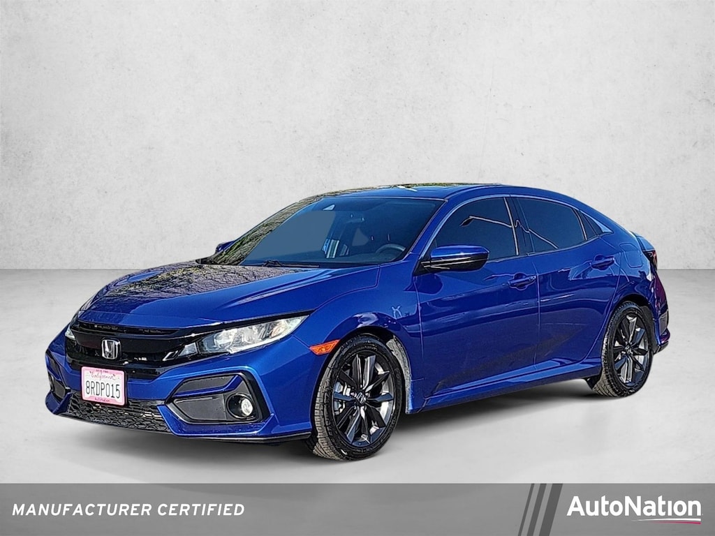 Certified 2020 Honda Civic EX Hatchback