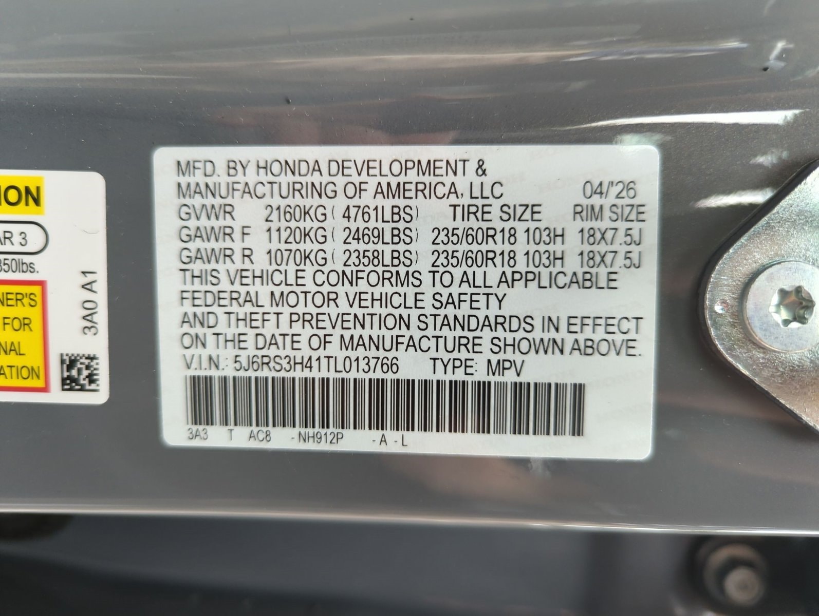 2026 Honda CR-V EX - Photo 25