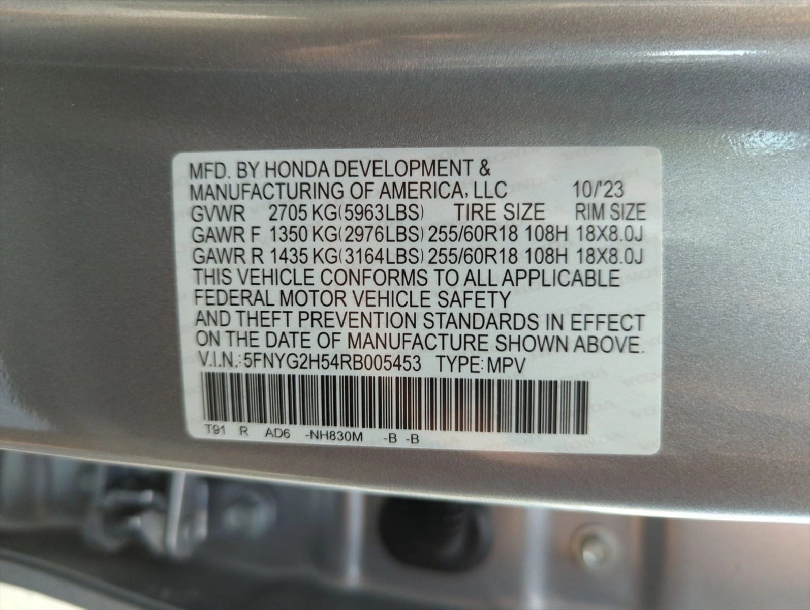 2024 Honda Pilot EX-L - Photo 24