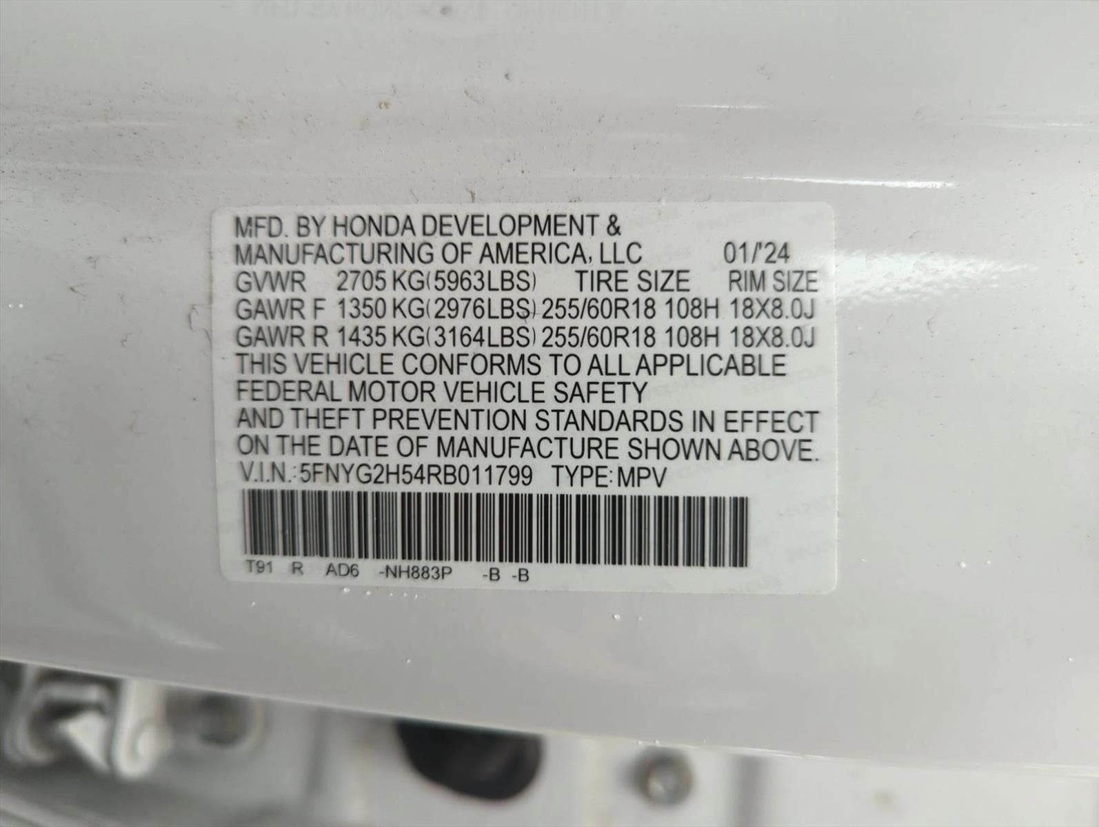 2024 Honda Pilot EX-L - Photo 25