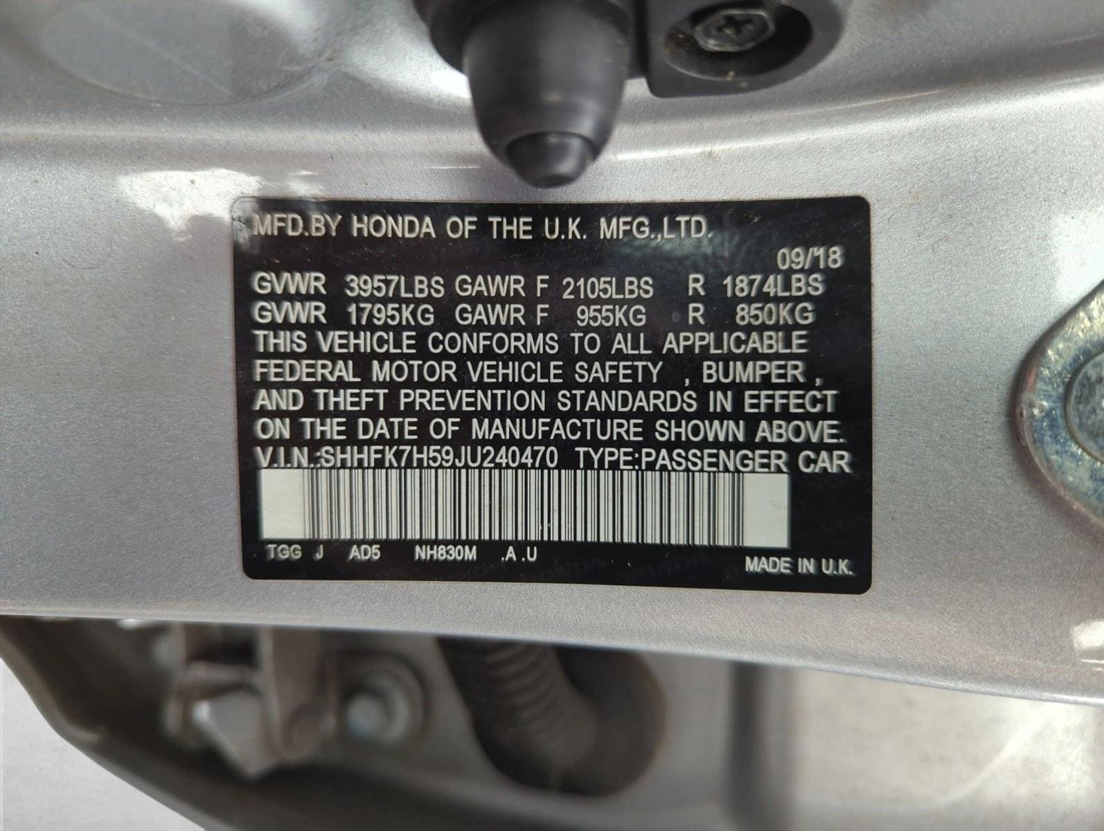 2018 Honda Civic Hatchback EX - Photo 14