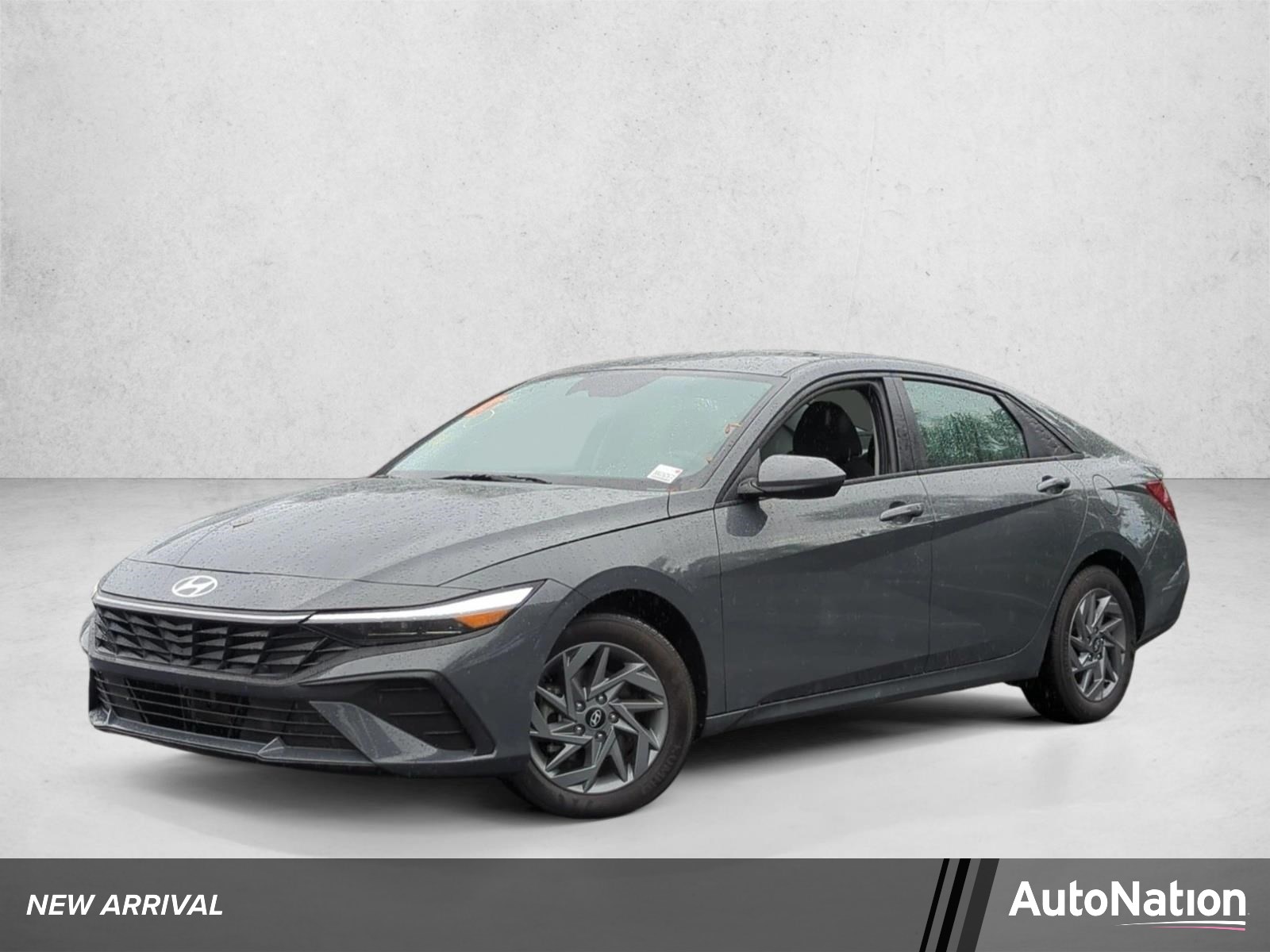Used 2026 Hyundai Elantra Hybrid Blue Sedan