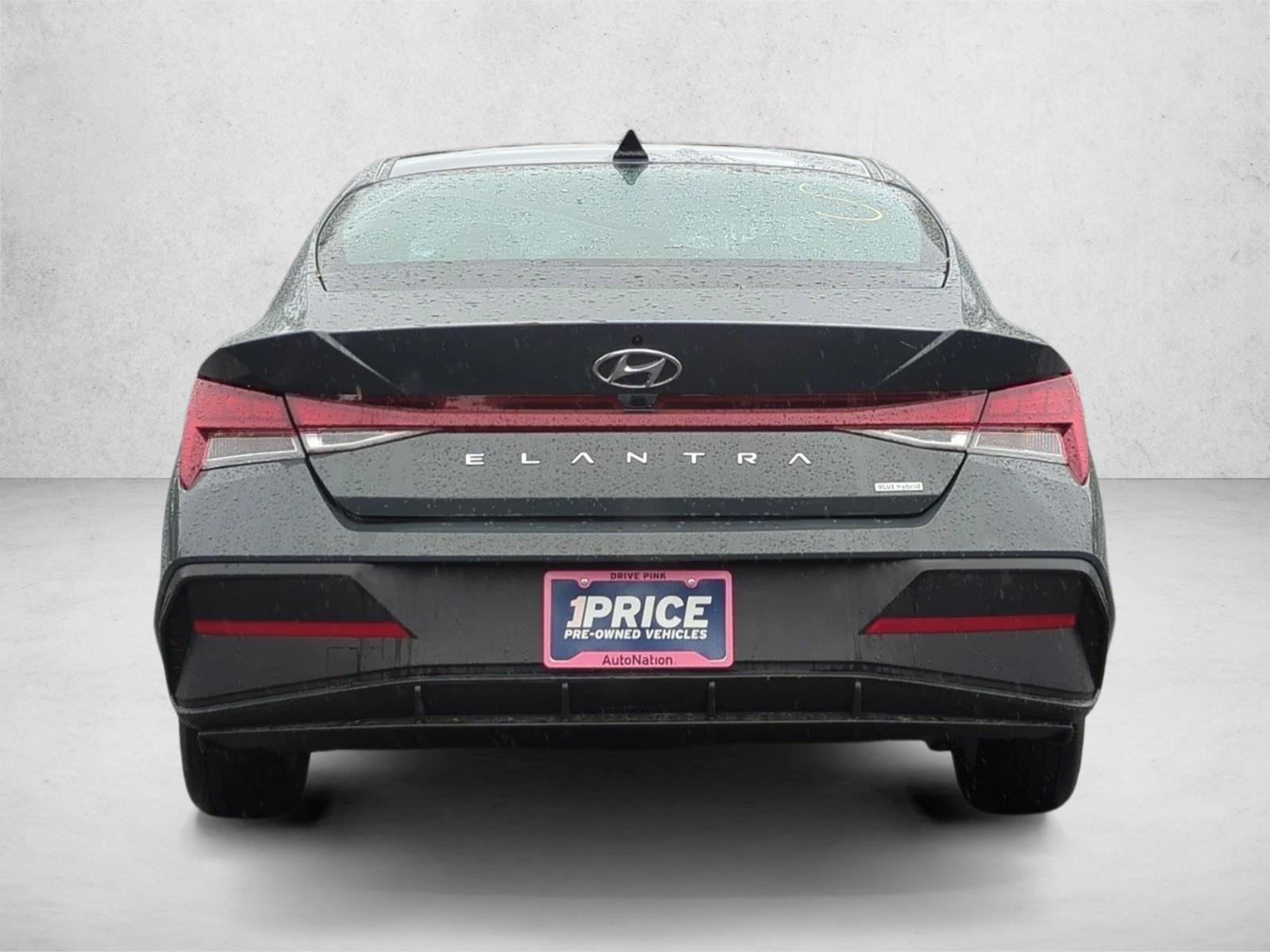 Used 2026 Hyundai Elantra Hybrid Blue Sedan