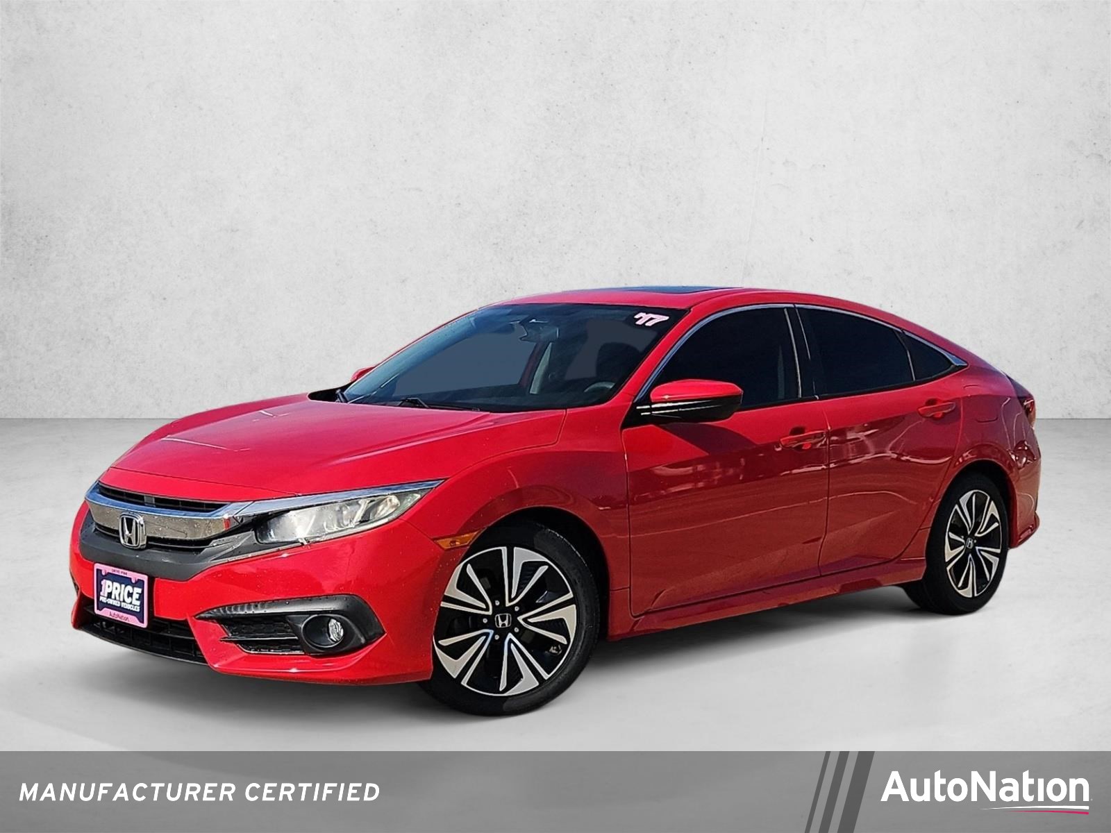 Certified 2017 Honda Civic EX-T Sedan