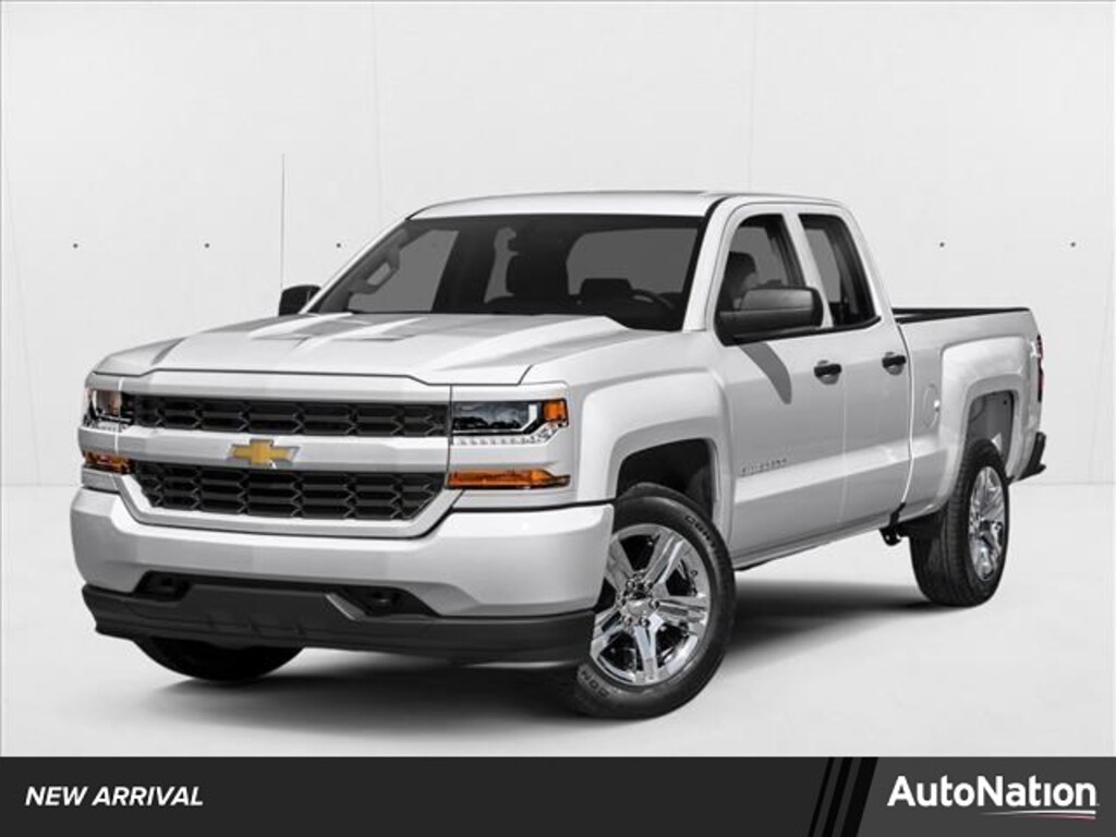 Used 2018 Chevrolet Silverado 1500 Silverado Custom Truck Double Cab