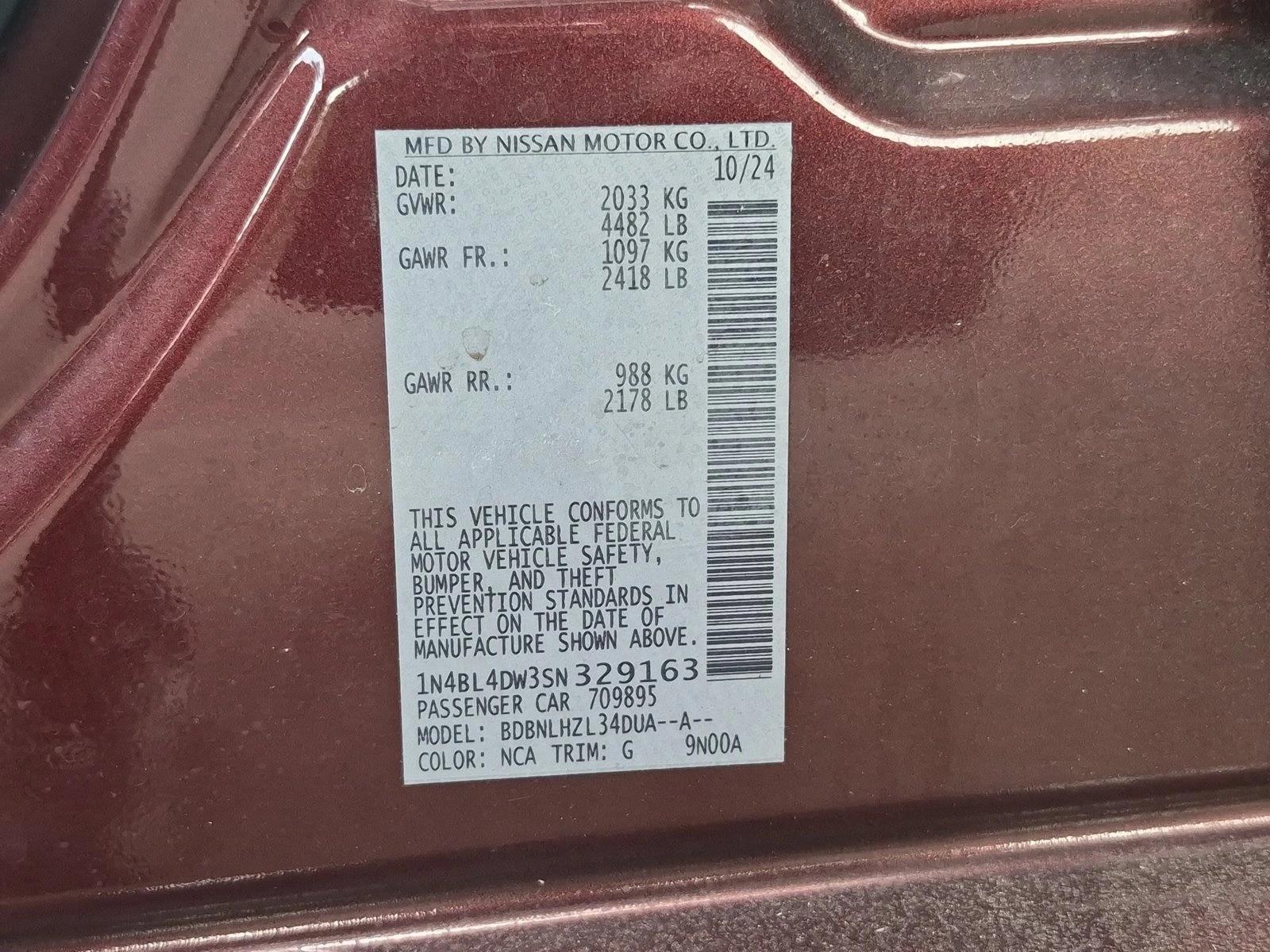 2025 Nissan Altima SV - Photo 23