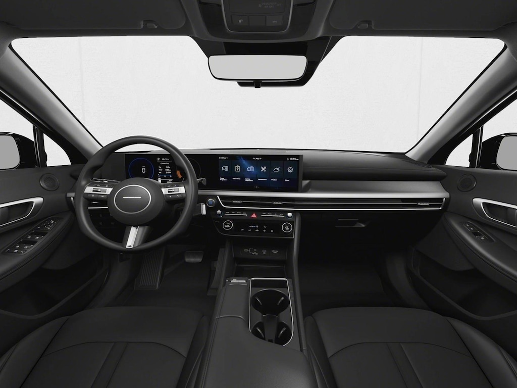 New 2026 Hyundai Sonata Hybrid Blue Sedan