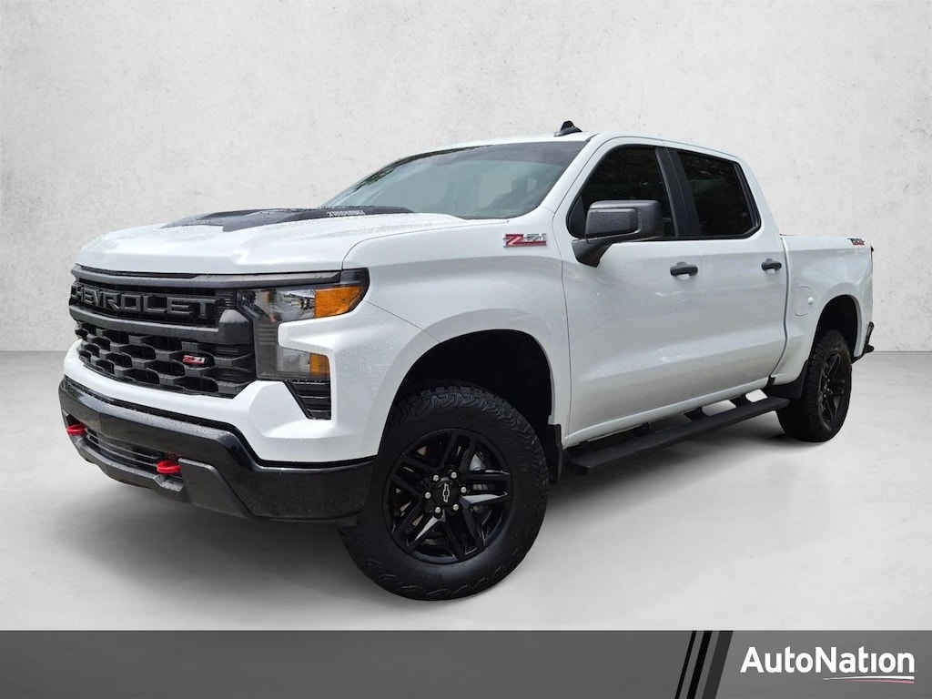 Used 2025 Chevrolet Silverado 1500 Custom Trail Boss Truck Crew Cab