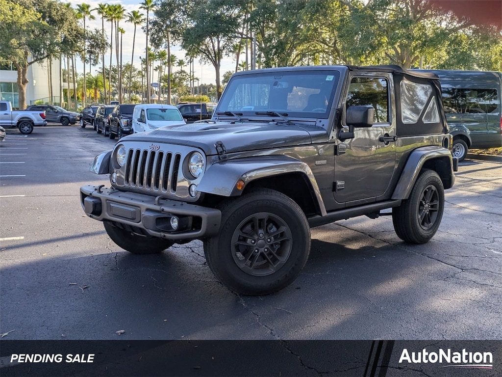 Used 2016 Jeep Wrangler JK 75th Anniversary SUV