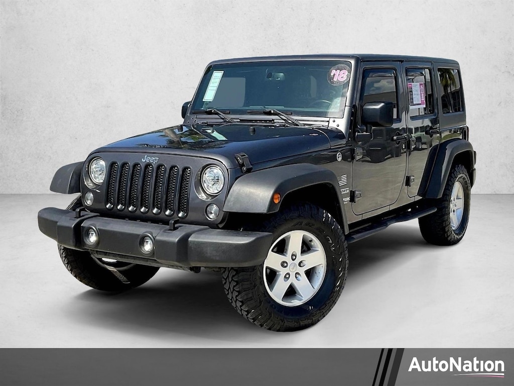 Used 2018 Jeep Wrangler JK Sport S SUV