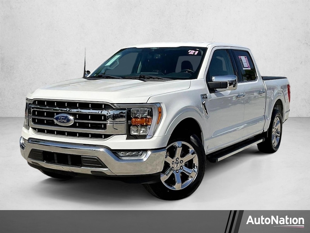 Used 2021 Ford F-150 LARIAT Truck SuperCrew Cab