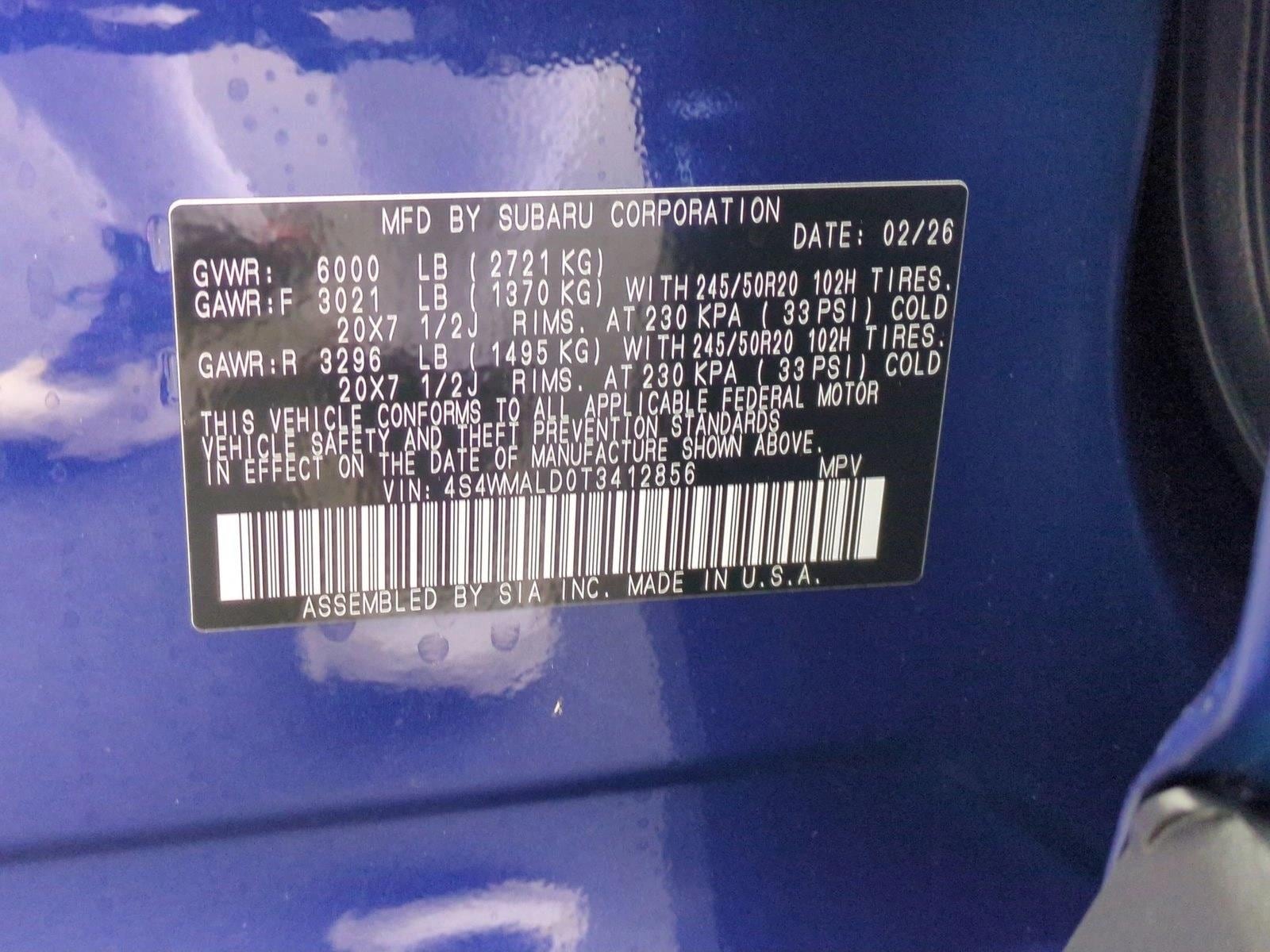 2026 Subaru Ascent Onyx Edition-Touring - Photo 18